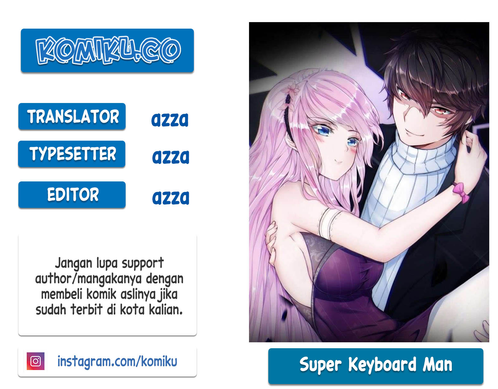Super Keyboard Man Chapter 28 - halaman 1