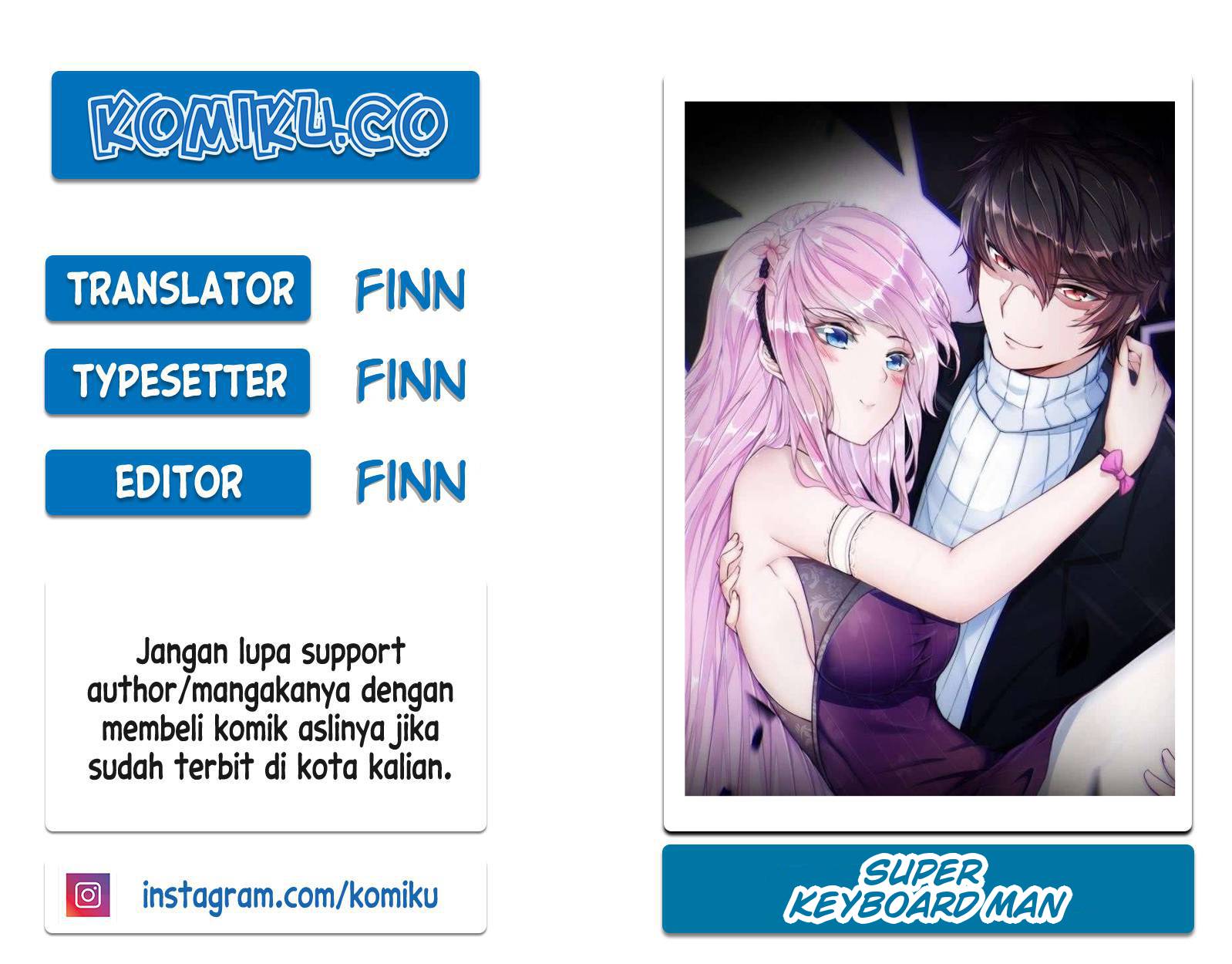 Super Keyboard Man Chapter 34 - halaman 1