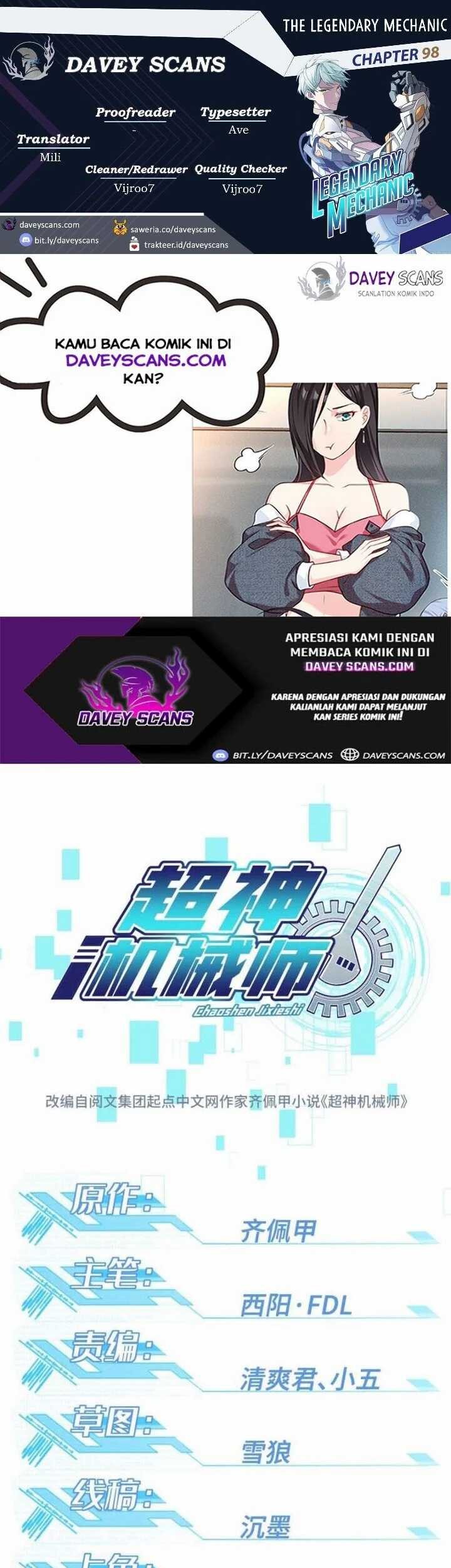 Super Mechanic (The Legendary Mechanic) Chapter 98 - halaman 1