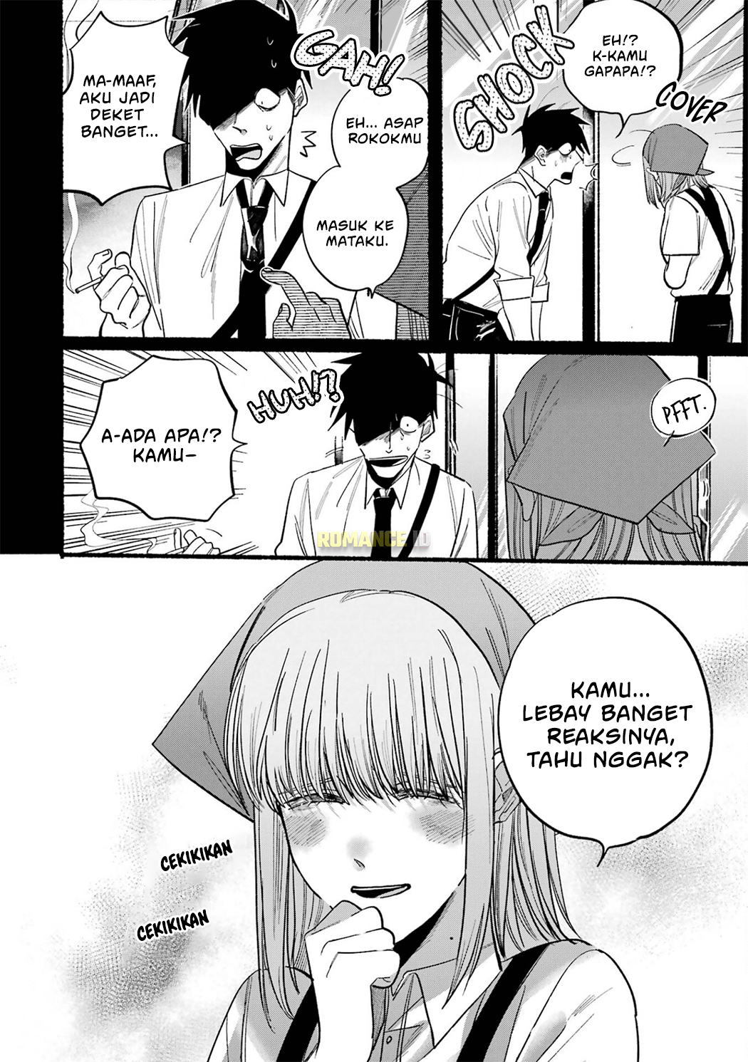 Super no Ura de Yani Suu Futari Chapter 16.5 - halaman 17
