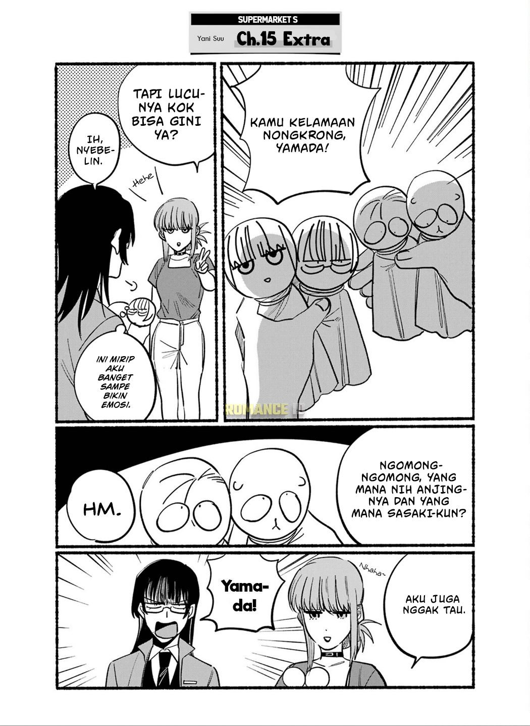 Super no Ura de Yani Suu Futari Chapter 16.6 - halaman 16