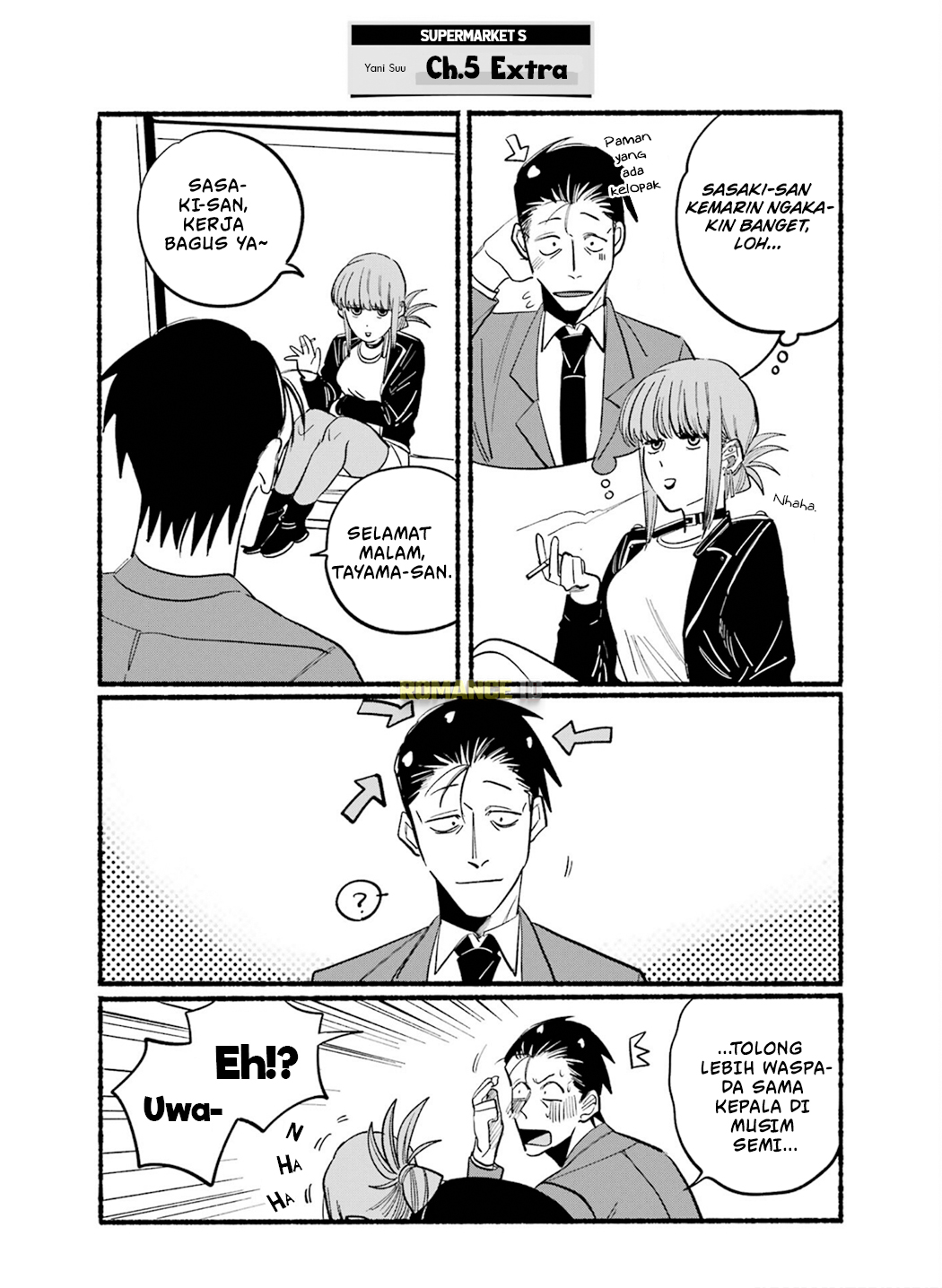Super no Ura de Yani Suu Futari Chapter 16.6 - halaman 6
