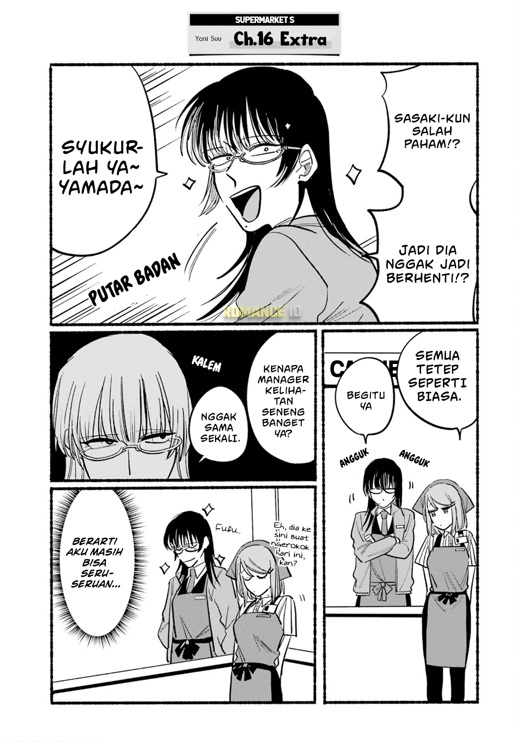 Super no Ura de Yani Suu Futari Chapter 16 - halaman 18