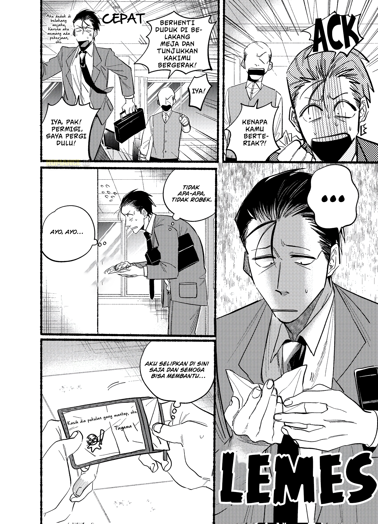 Super no Ura de Yani Suu Futari Chapter 21.1 - halaman 4