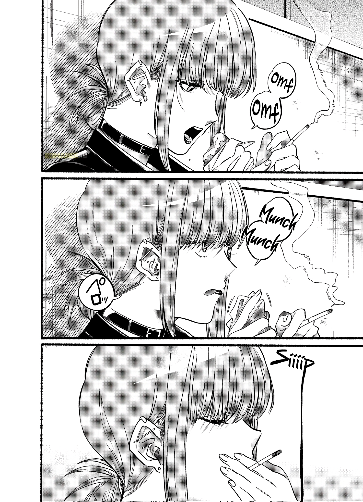Super no Ura de Yani Suu Futari Chapter 22.2 - halaman 8