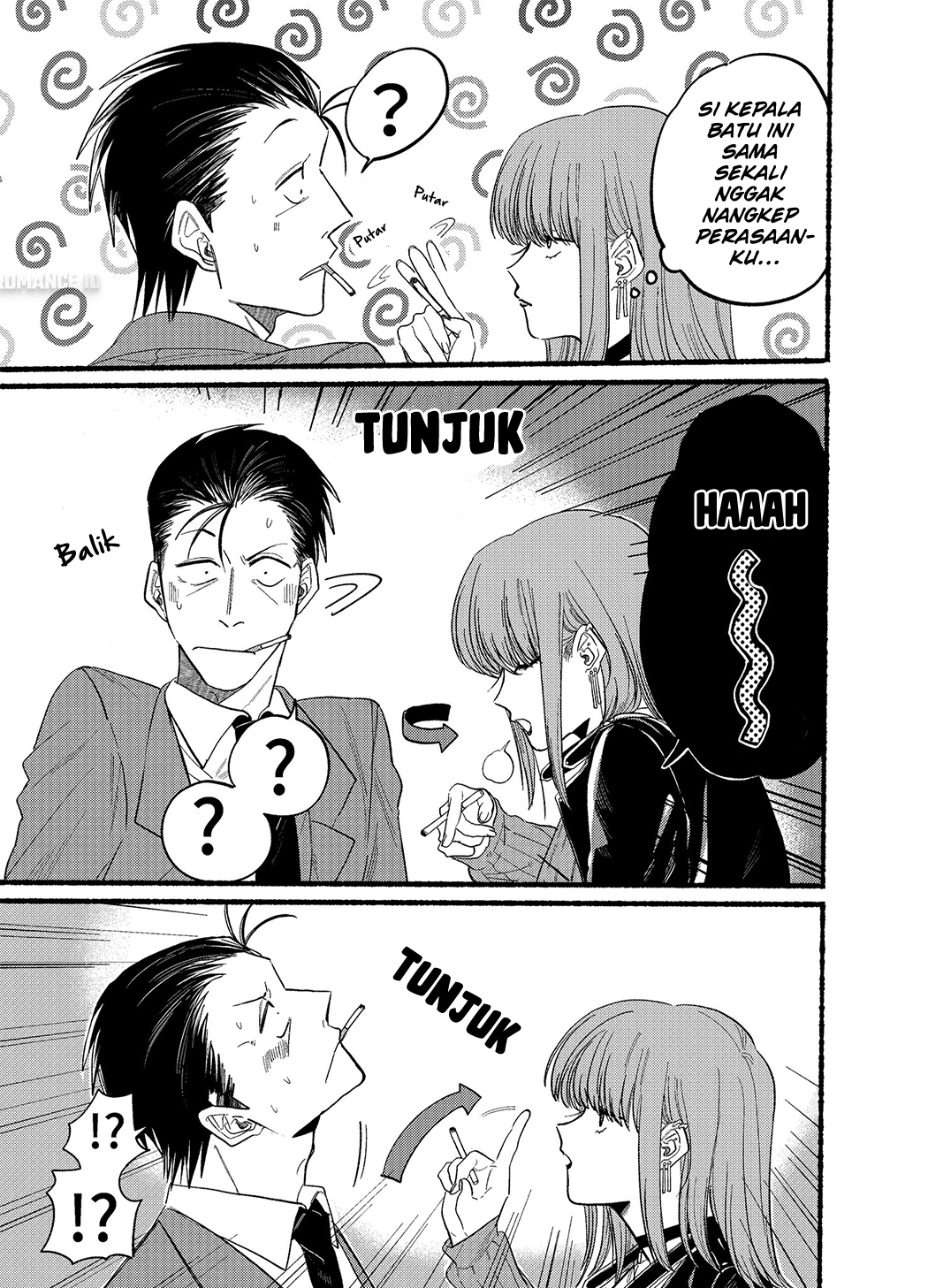 Super no Ura de Yani Suu Futari Chapter 23.2 - halaman 9