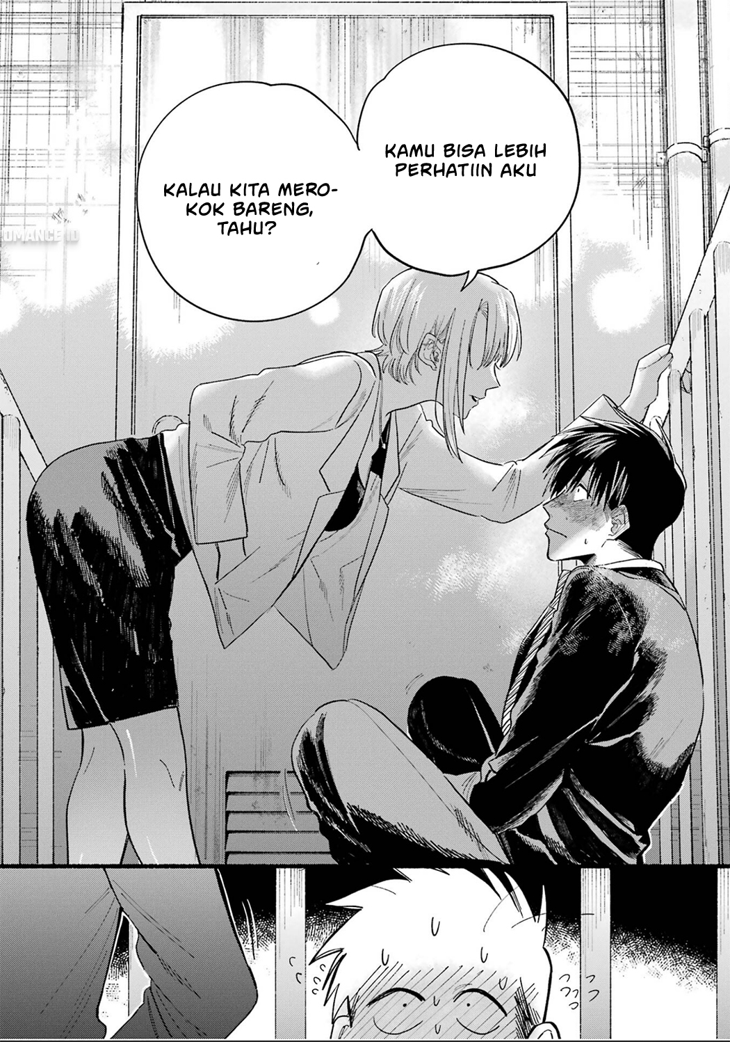 Super no Ura de Yani Suu Futari Chapter 24.6 - halaman 22
