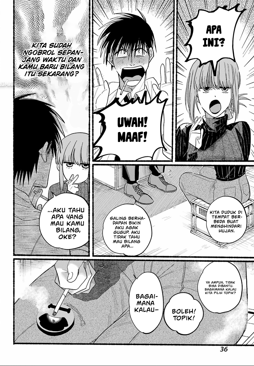 Super no Ura de Yani Suu Futari Chapter 24 - halaman 10
