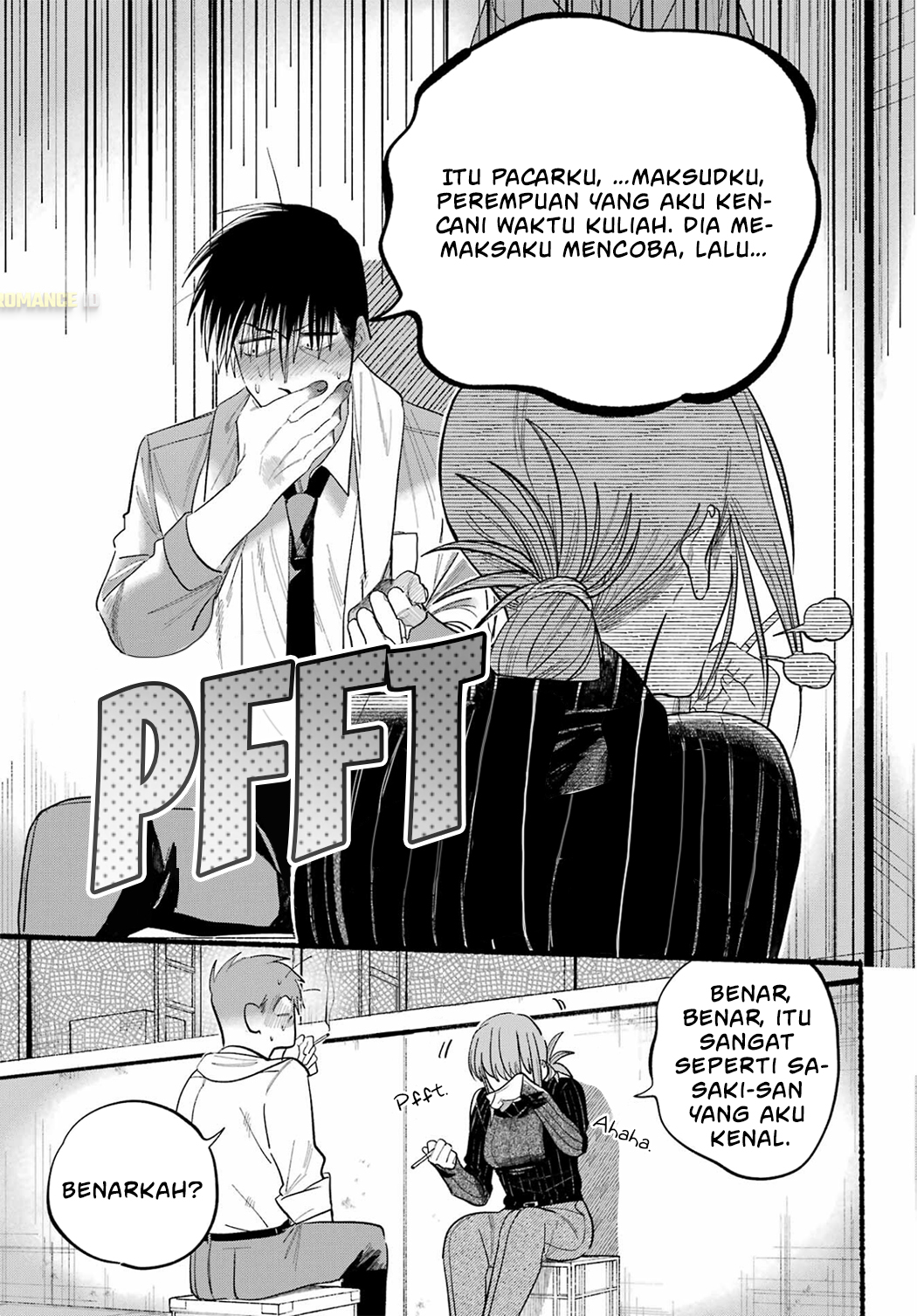 Super no Ura de Yani Suu Futari Chapter 24 - halaman 13