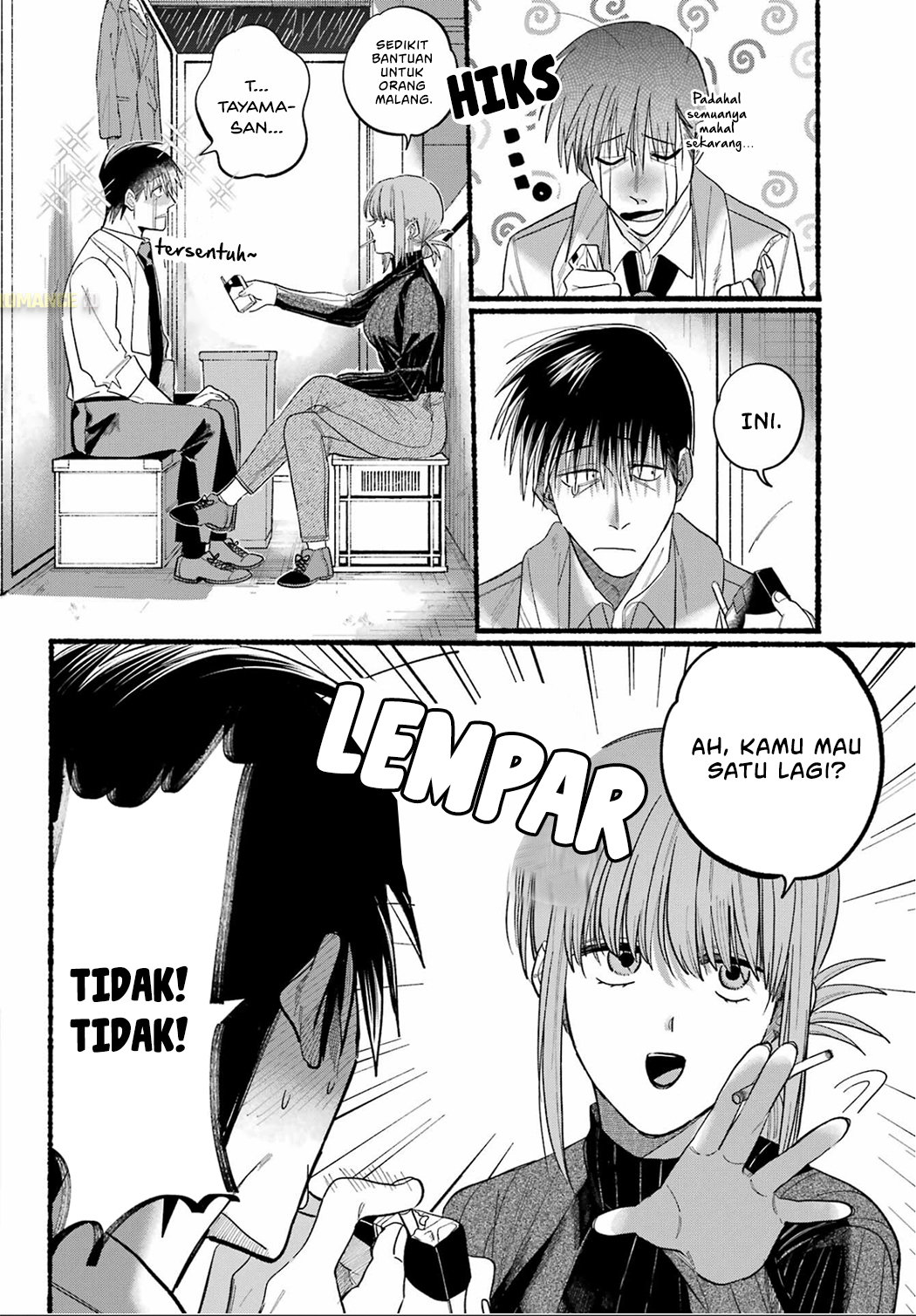Super no Ura de Yani Suu Futari Chapter 24 - halaman 8