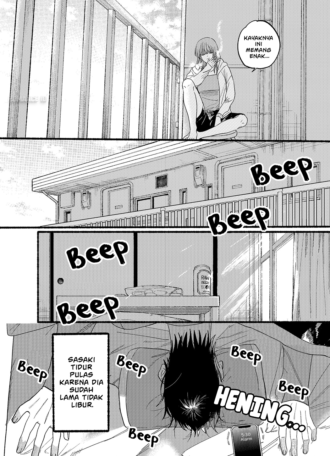 Super no Ura de Yani Suu Futari Chapter 25.6 - halaman 10
