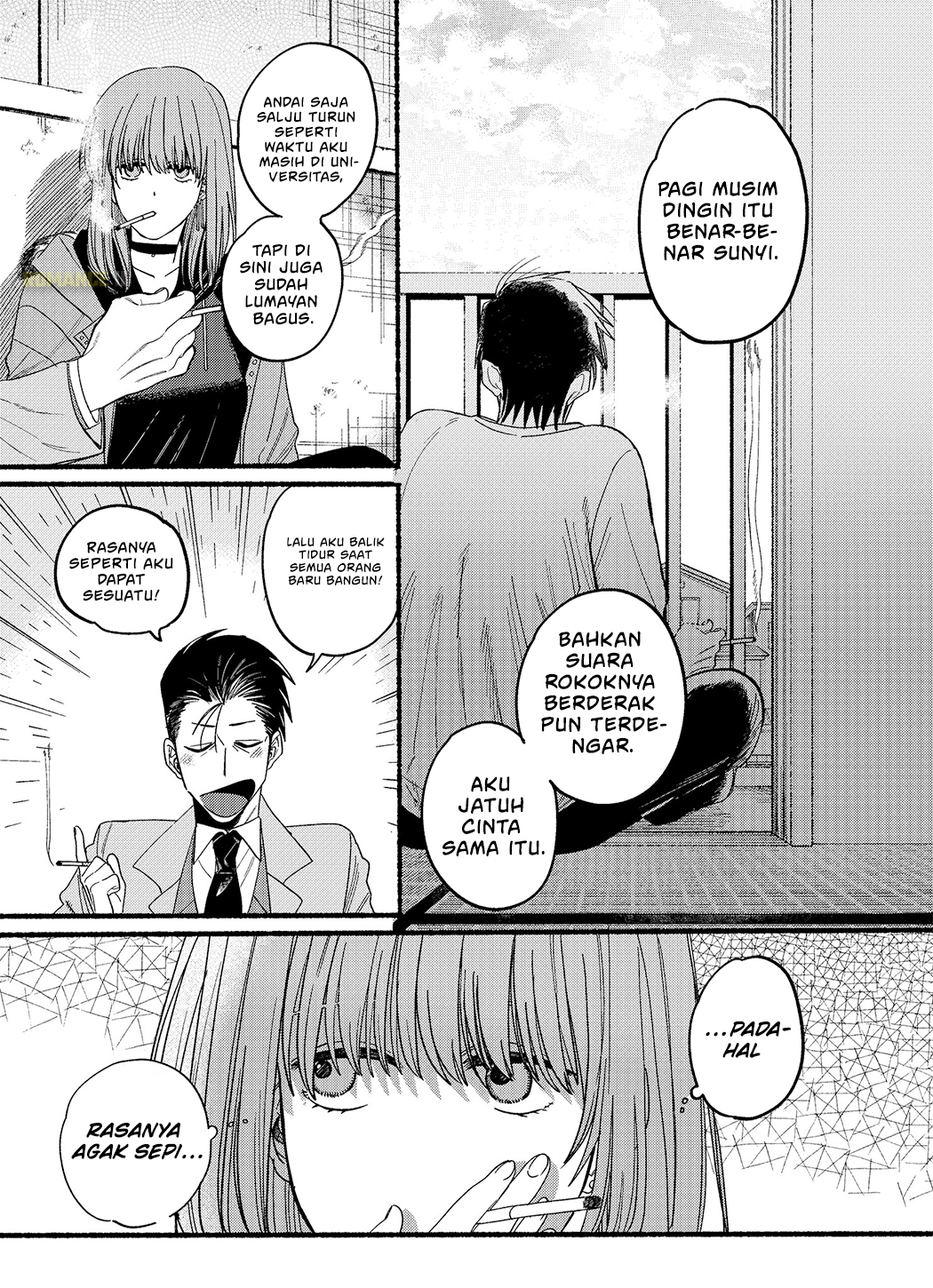Super no Ura de Yani Suu Futari Chapter 25.6 - halaman 5