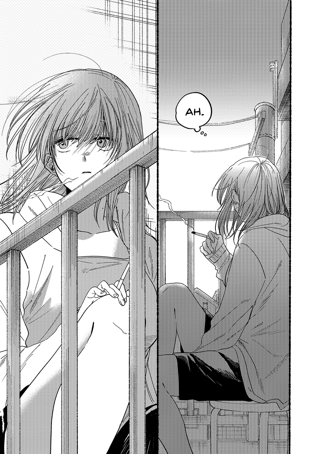 Super no Ura de Yani Suu Futari Chapter 25.6 - halaman 9