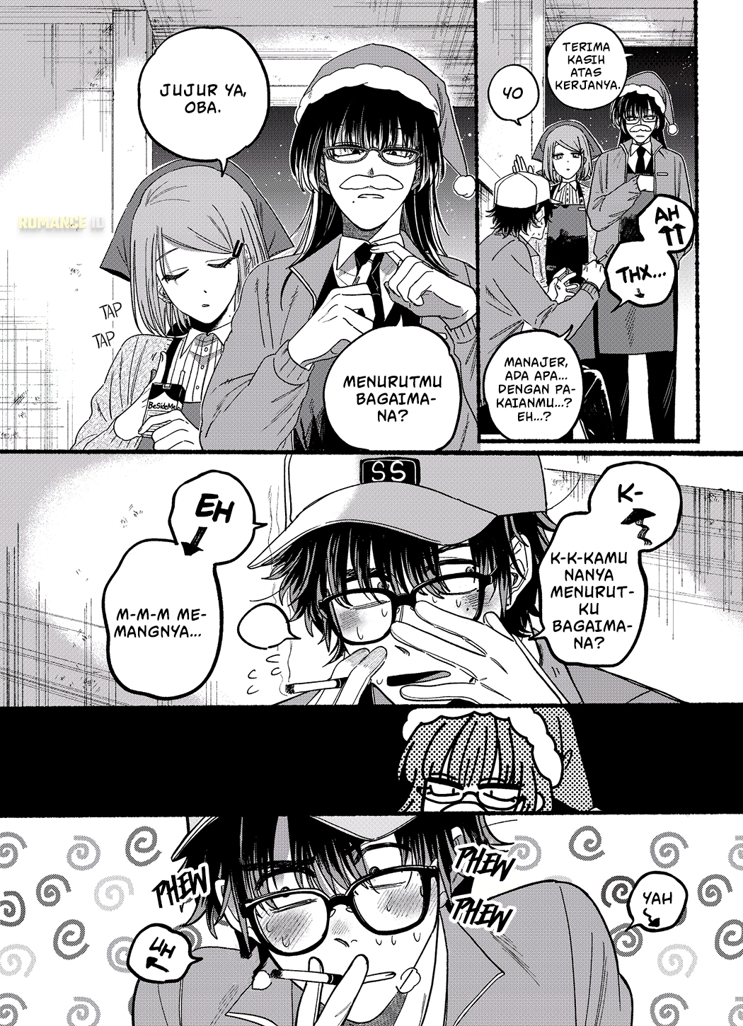 Super no Ura de Yani Suu Futari Chapter 26.5 - halaman 6