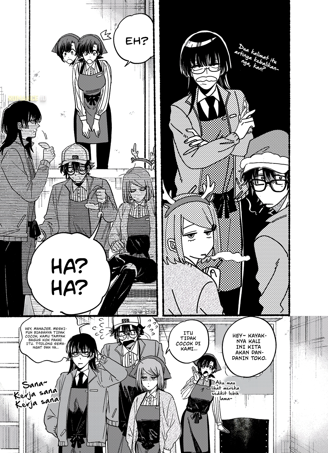 Super no Ura de Yani Suu Futari Chapter 26.5 - halaman 9