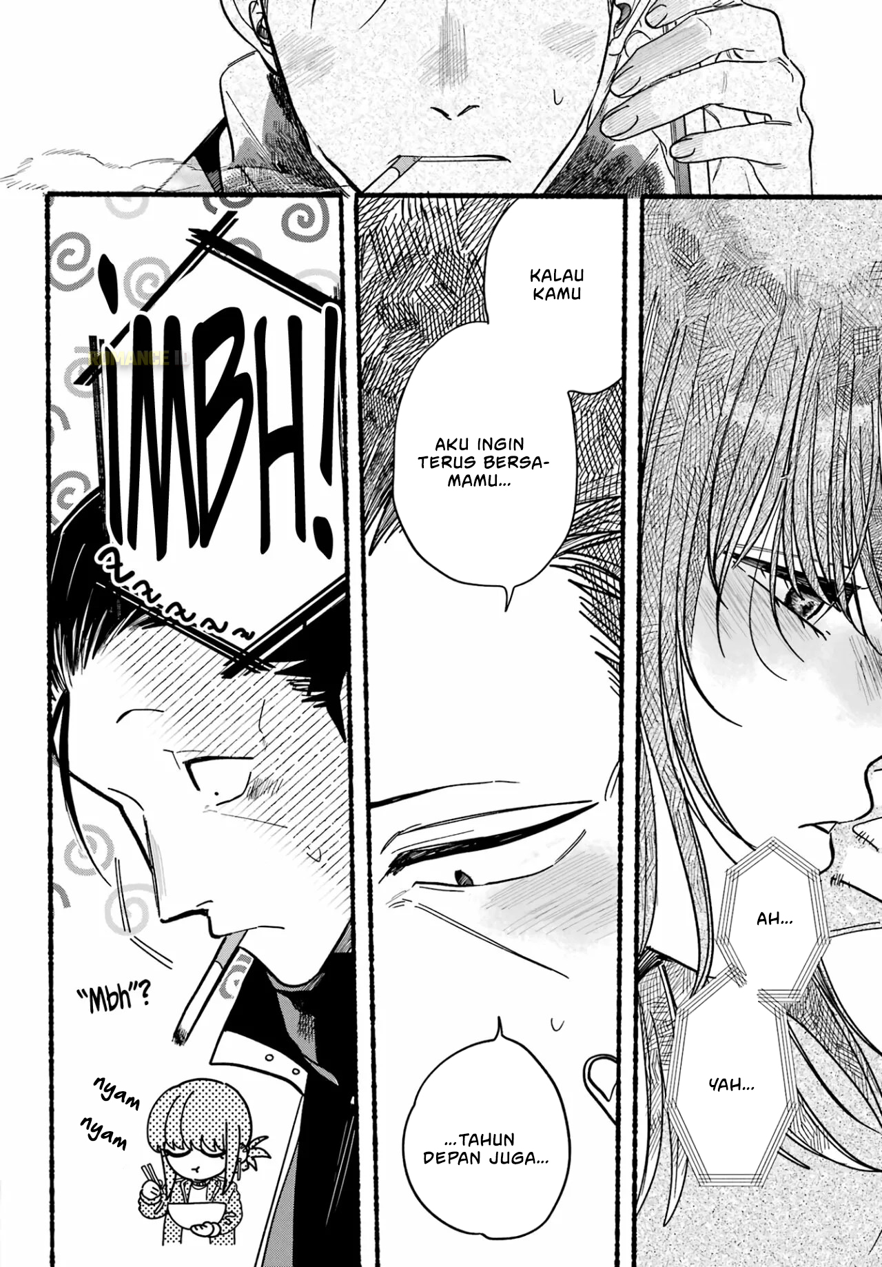 Super no Ura de Yani Suu Futari Chapter 27 - halaman 28