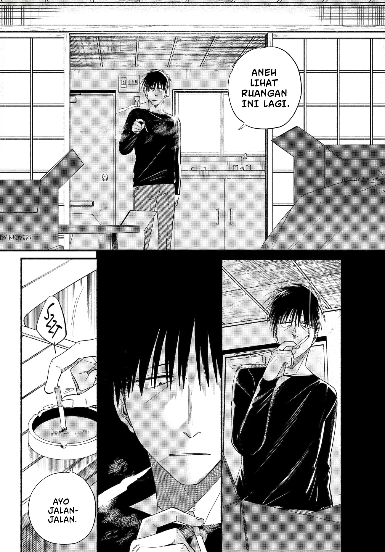 Super no Ura de Yani Suu Futari Chapter 50 - halaman 3