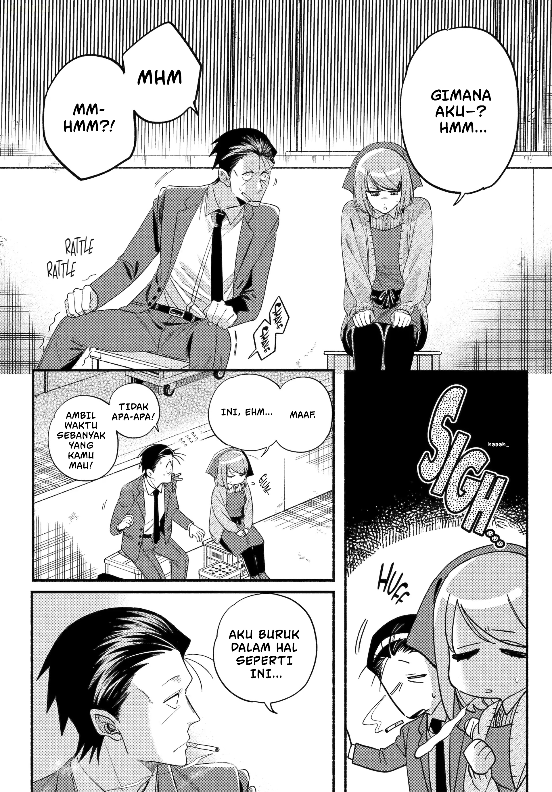 Super no Ura de Yani Suu Futari Chapter 56 - halaman 9
