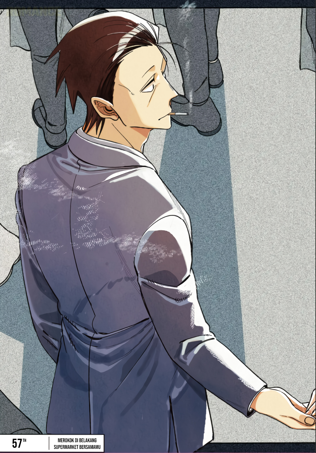 Super no Ura de Yani Suu Futari Chapter 57 - halaman 4