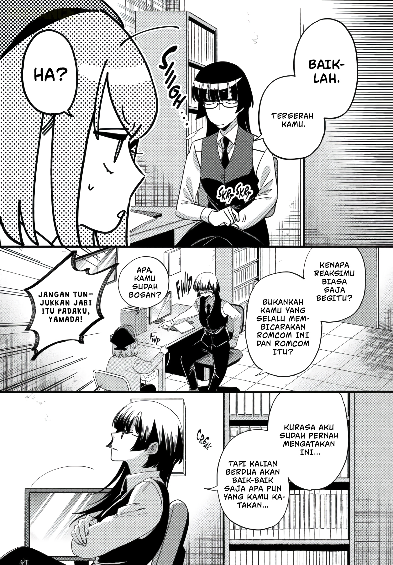 Super no Ura de Yani Suu Futari Chapter 58 - halaman 10