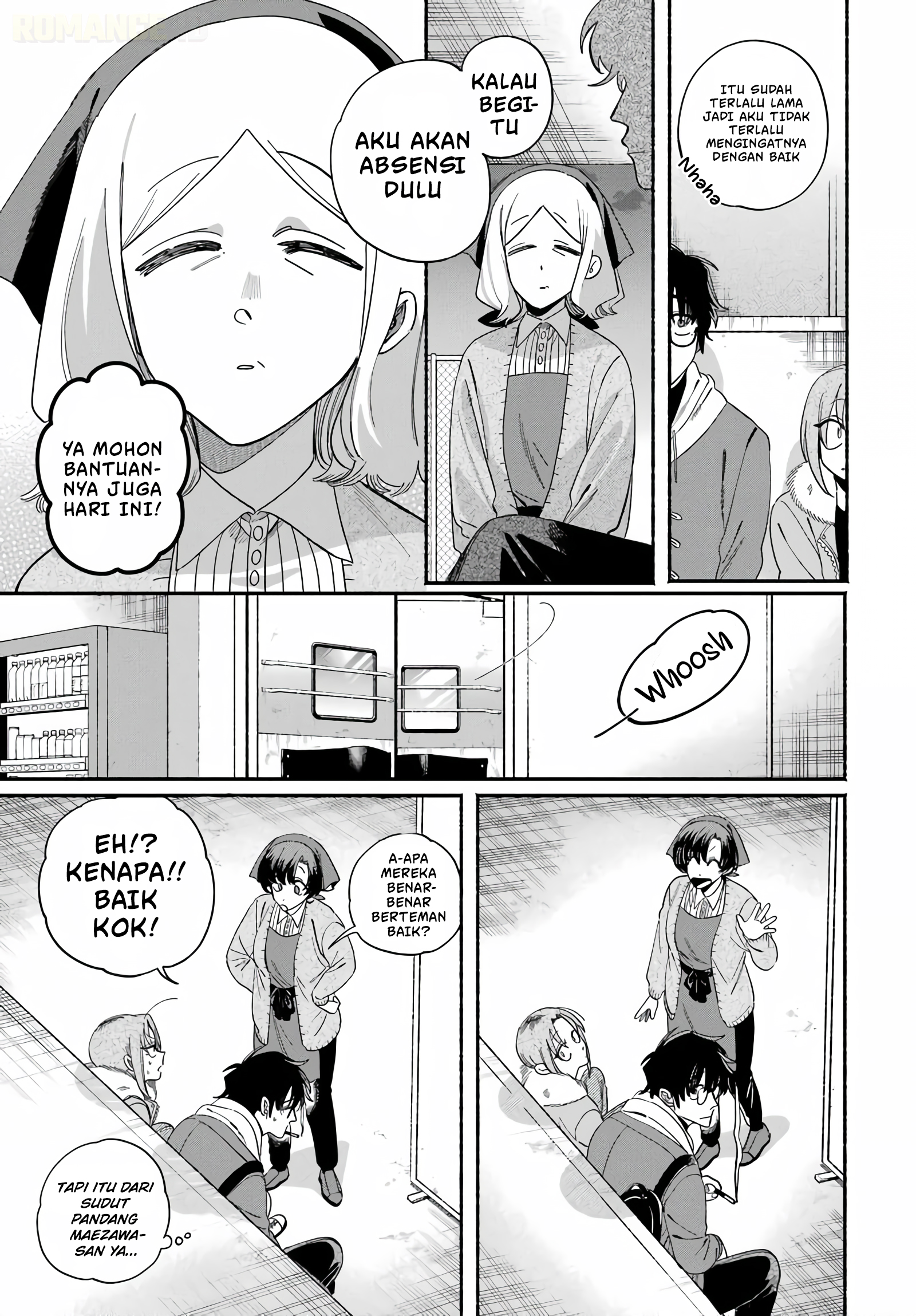 Super no Ura de Yani Suu Futari Chapter 61 - halaman 18