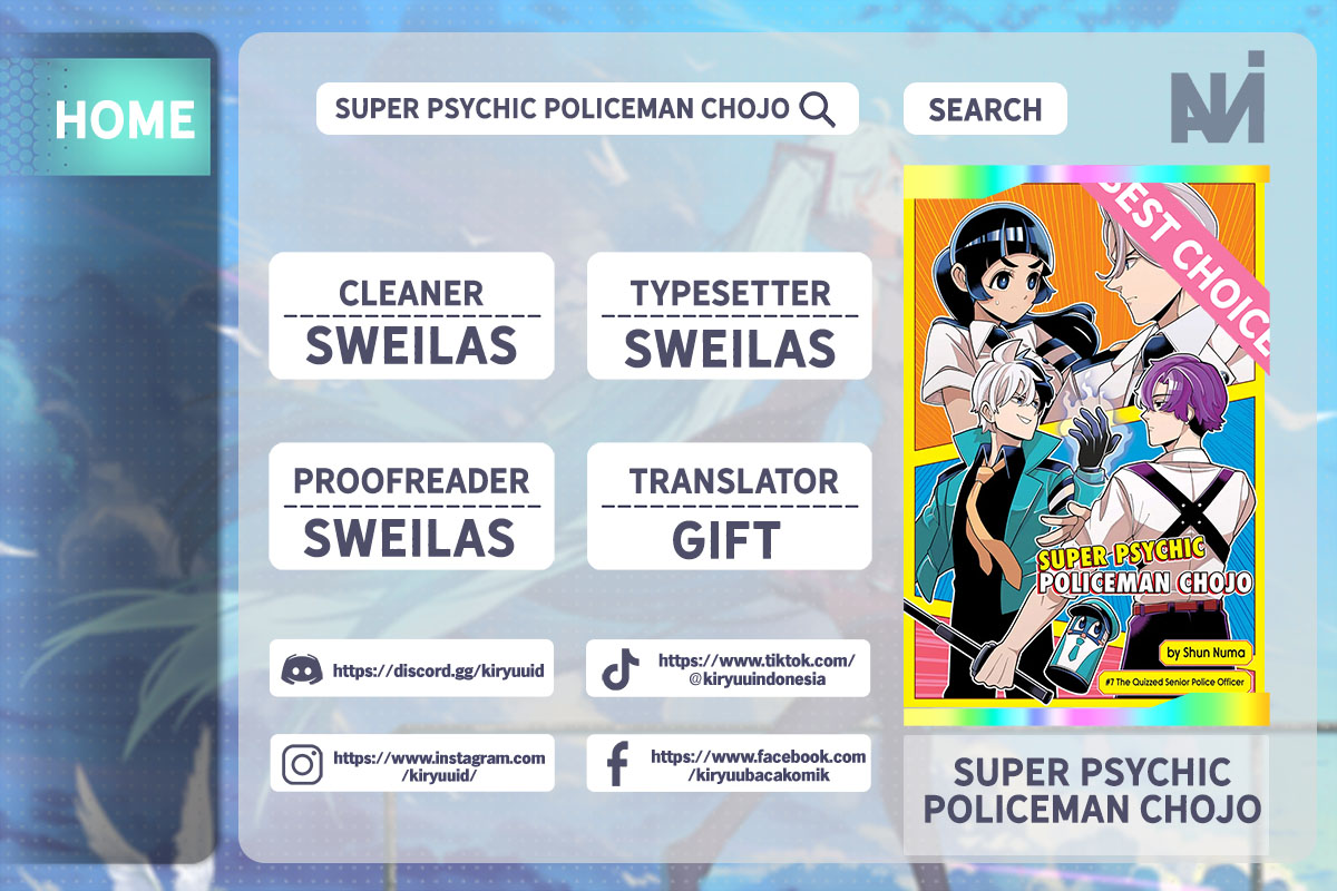 Super Psychic Policeman Chojo Chapter 1 - halaman 1