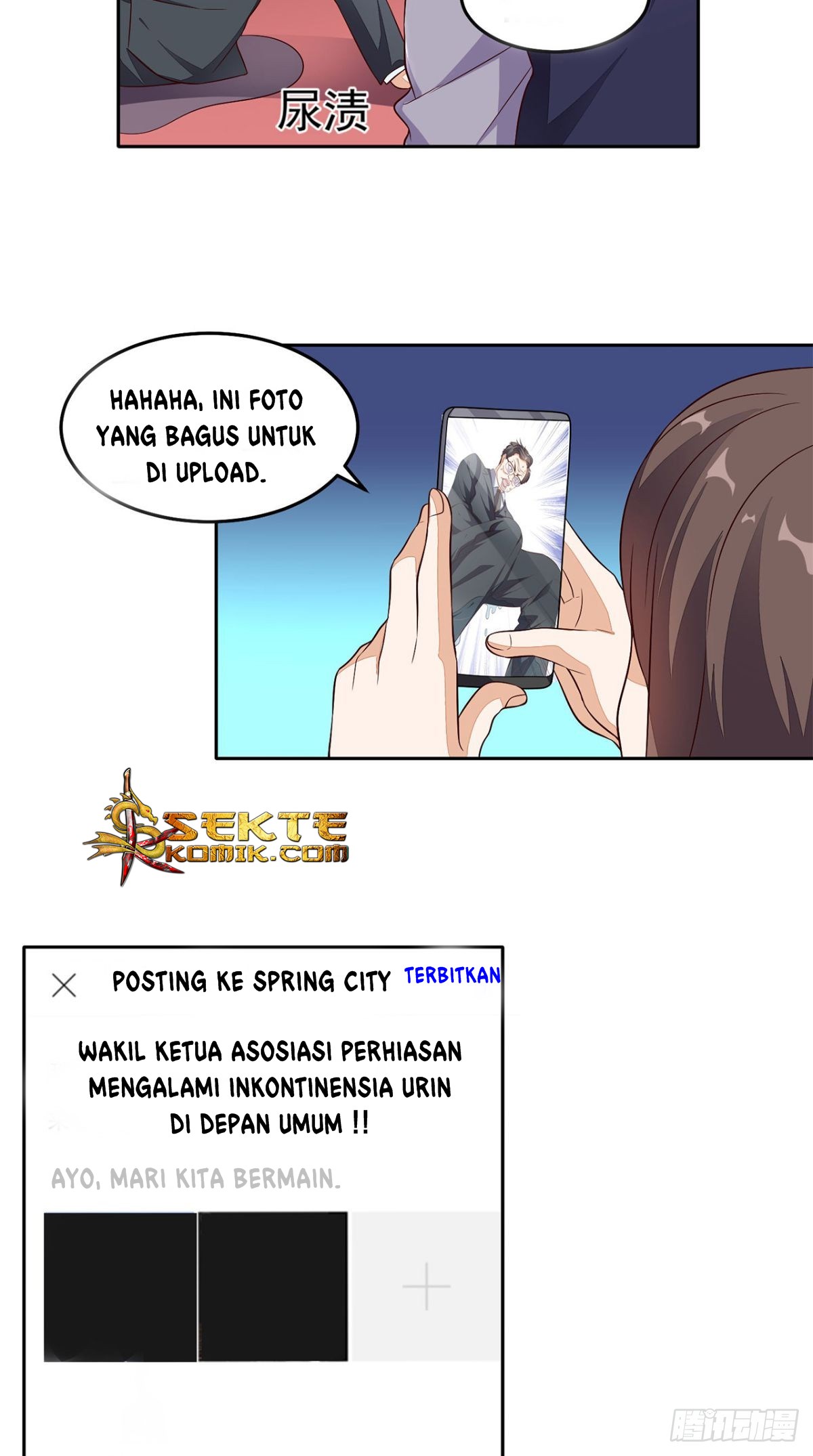 Super WeChat Chapter 27 - halaman 19