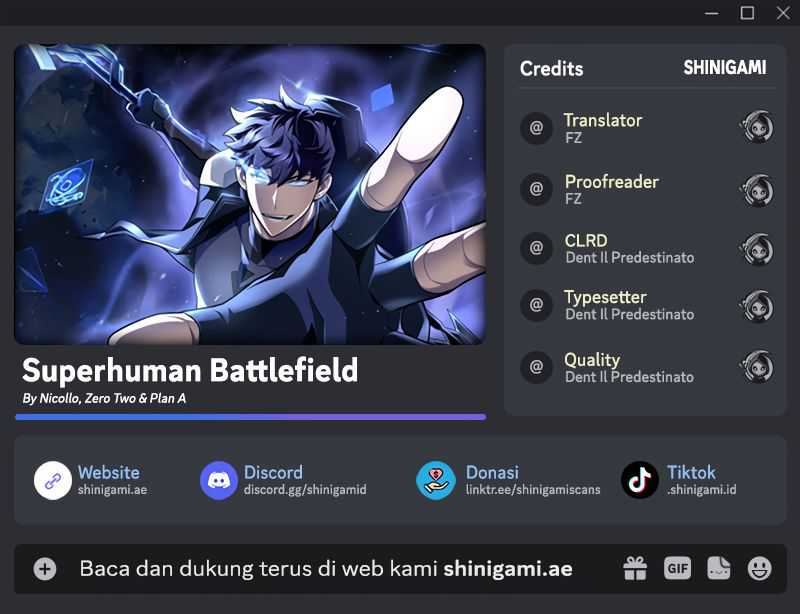 Superhuman Battlefield Chapter 141 - halaman 1