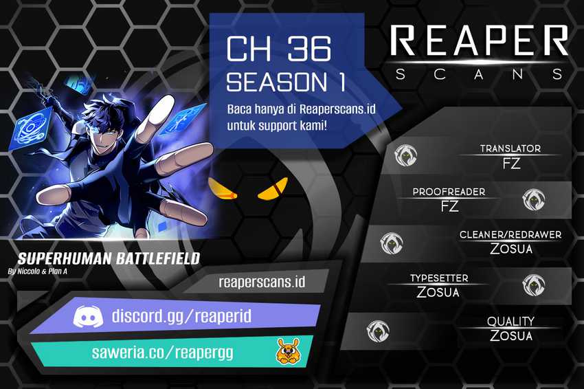 Superhuman Battlefield Chapter 36 - halaman 1