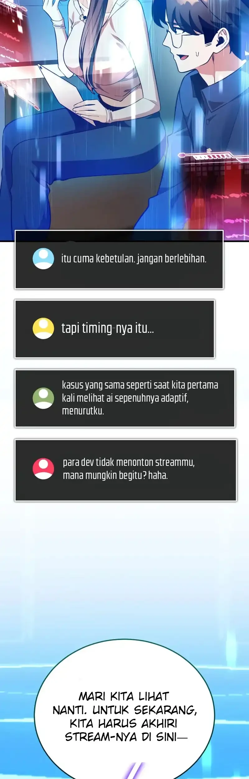 Superhuman Game Broadcast Chapter 14 - halaman 65
