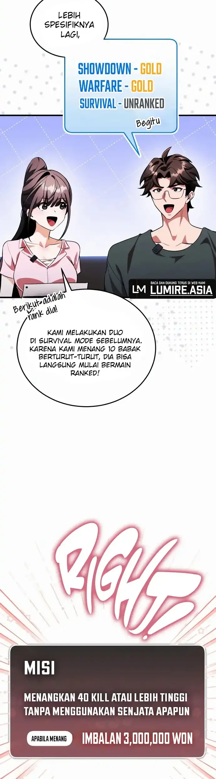 Superhuman Game Broadcast Chapter 15 - halaman 18