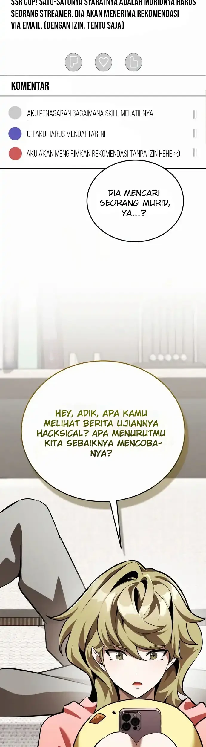 Superhuman Game Broadcast Chapter 15 - halaman 64