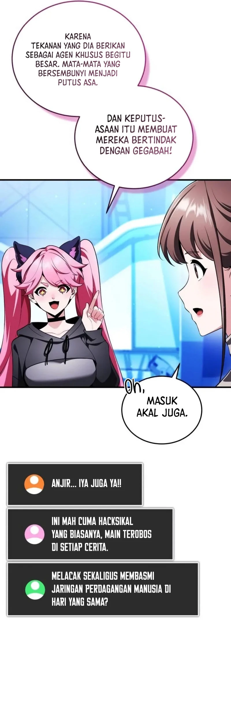 Superhuman Game Broadcast Chapter 30 - halaman 21