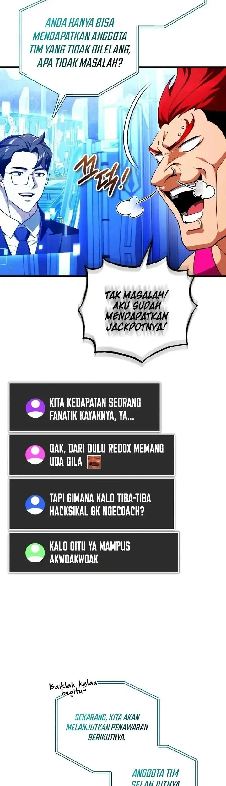 Superhuman Game Broadcast Chapter 32 - halaman 44