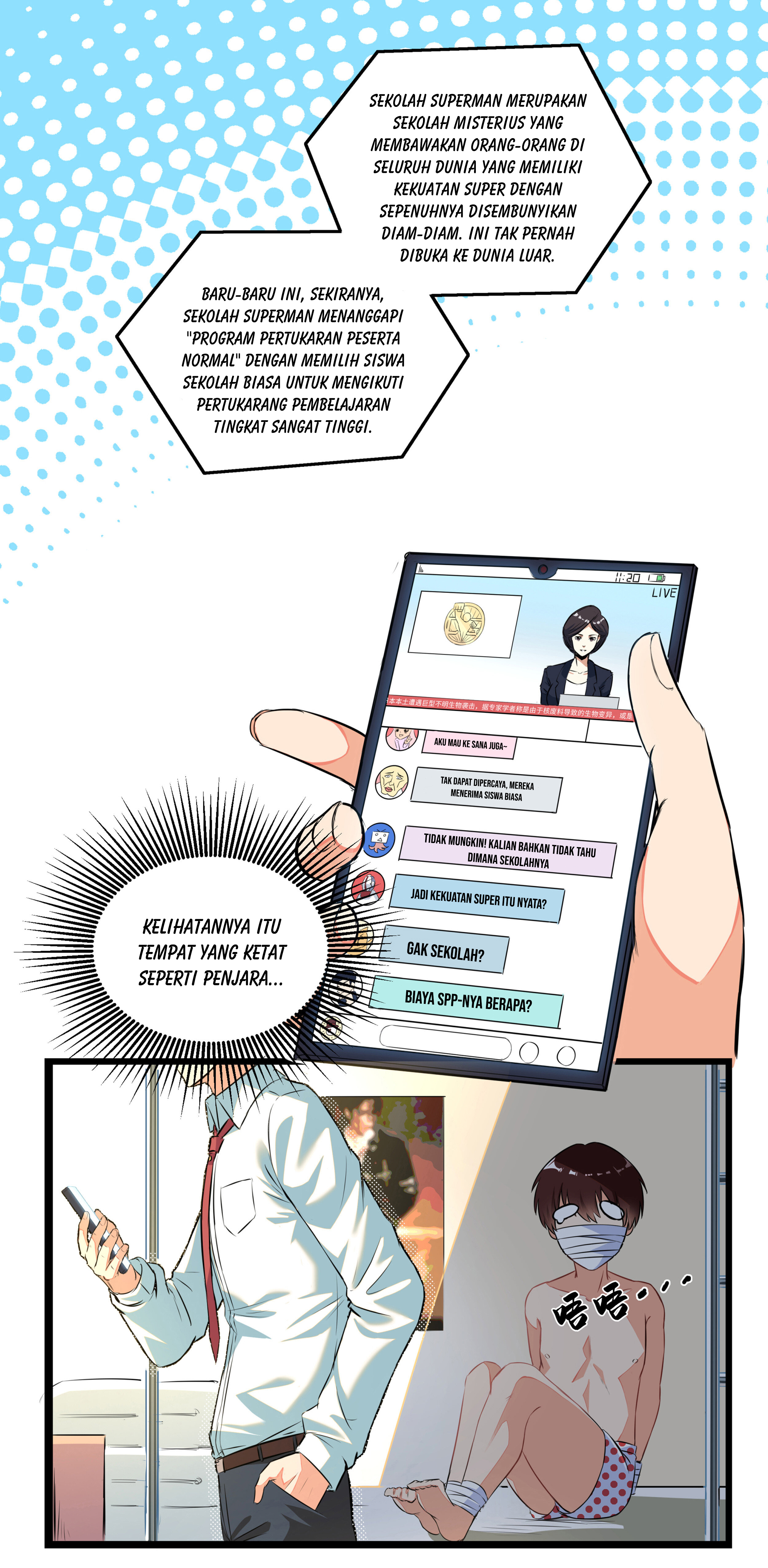 Superman High School Class F Chapter 1 - halaman 14
