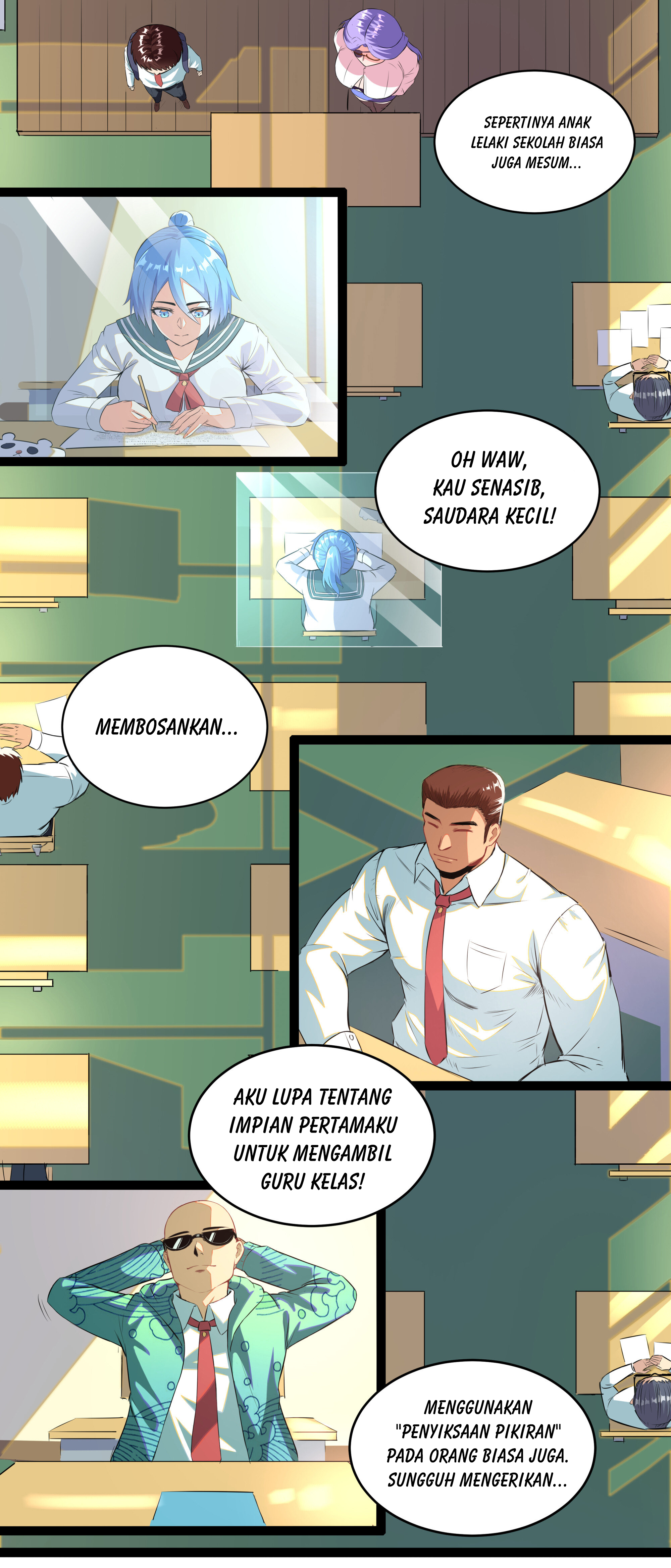 Superman High School Class F Chapter 1 - halaman 34