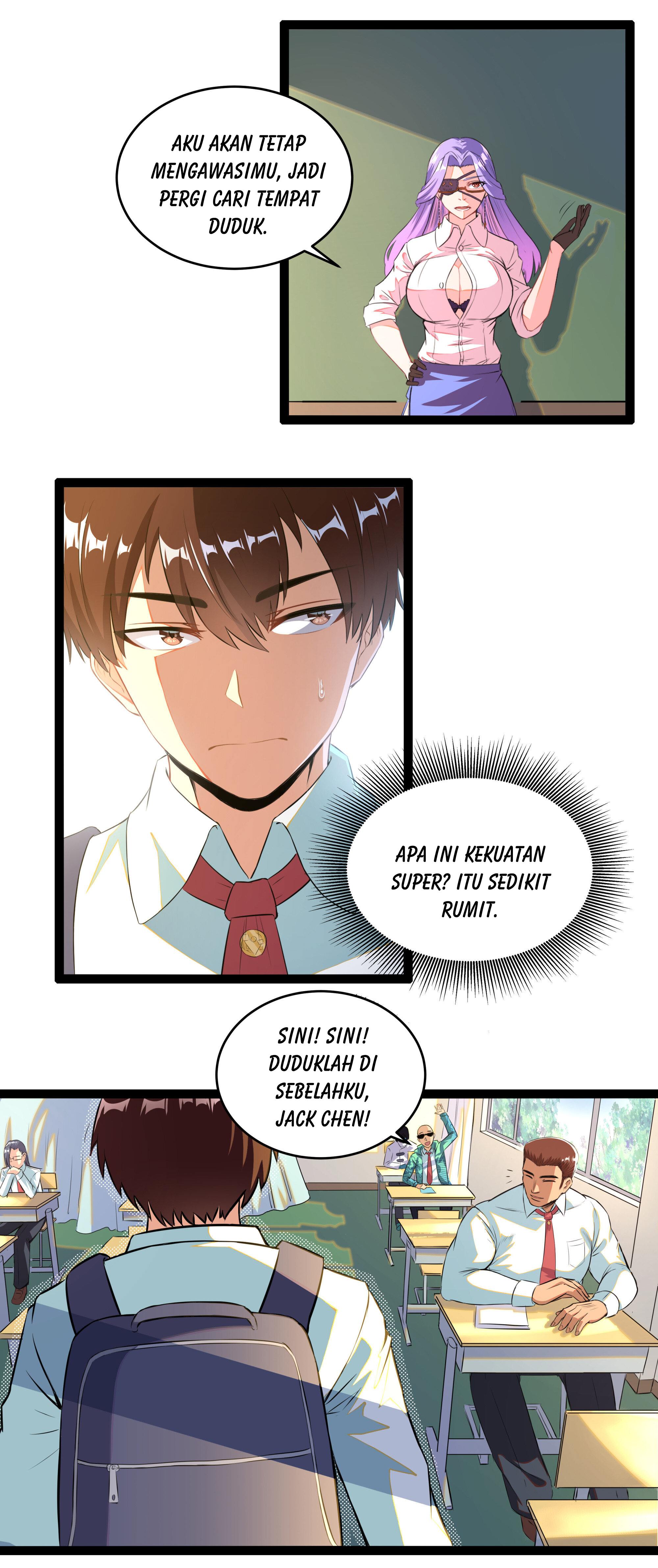 Superman High School Class F Chapter 1 - halaman 35