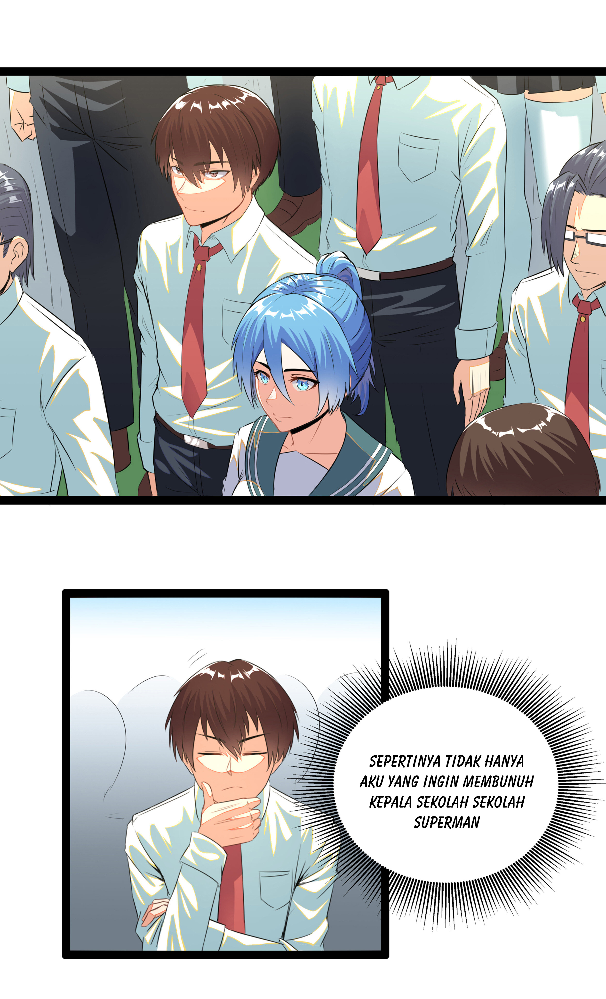 Superman High School Class F Chapter 1 - halaman 49