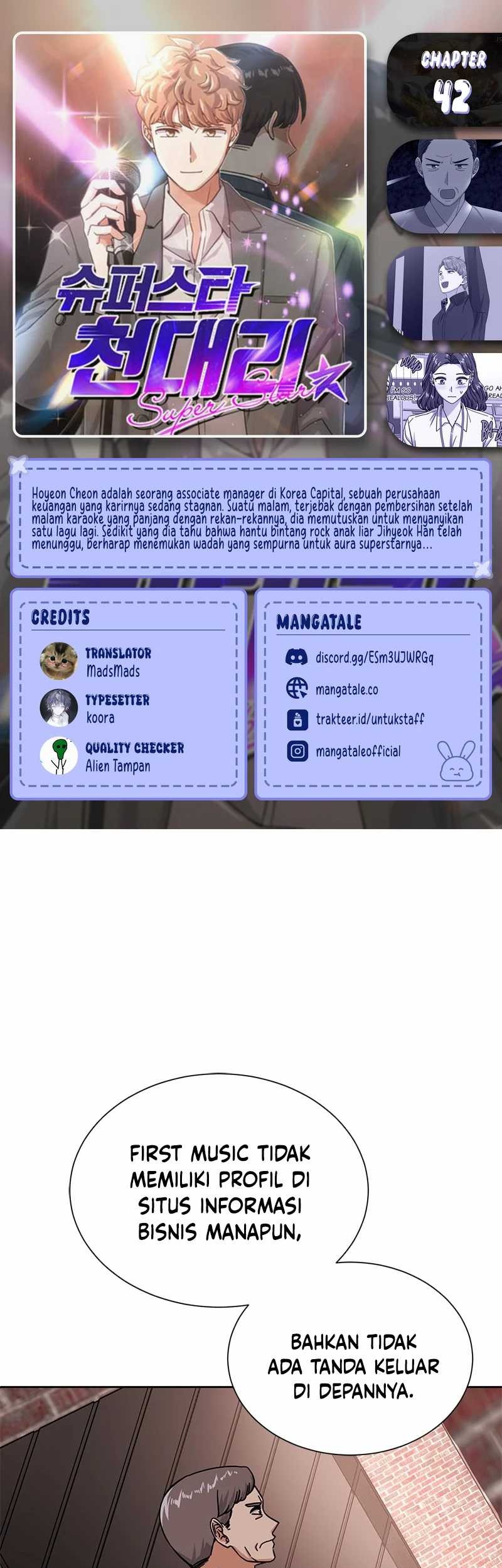Superstar Associate Manager Chapter 42 - halaman 1