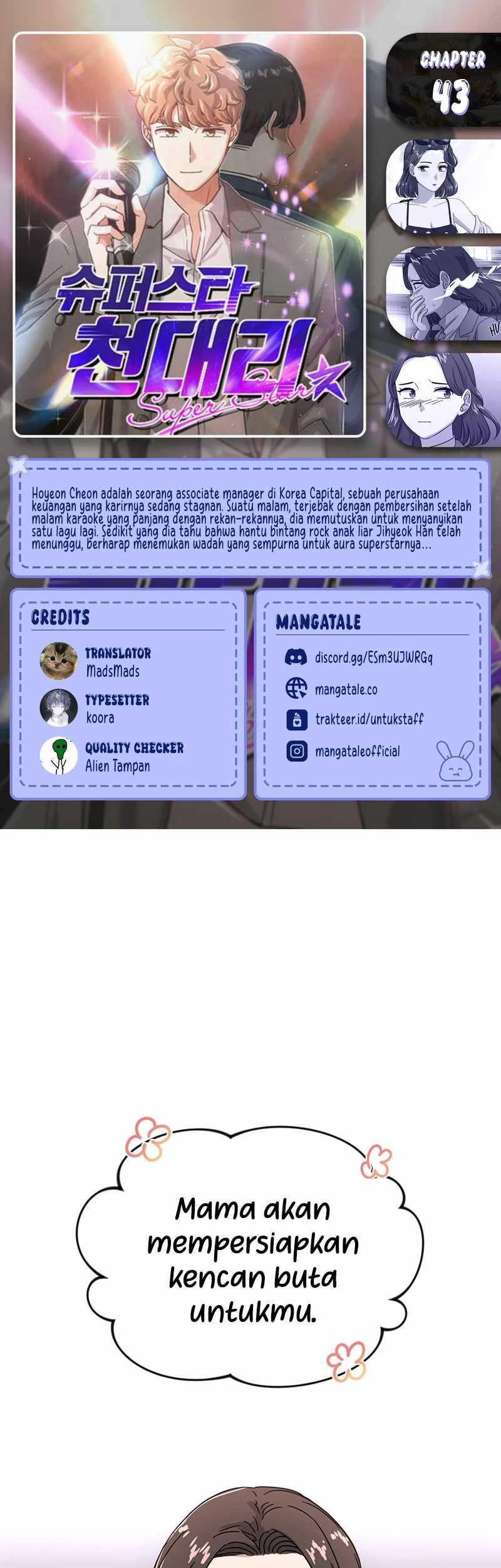 Superstar Associate Manager Chapter 43 - halaman 1