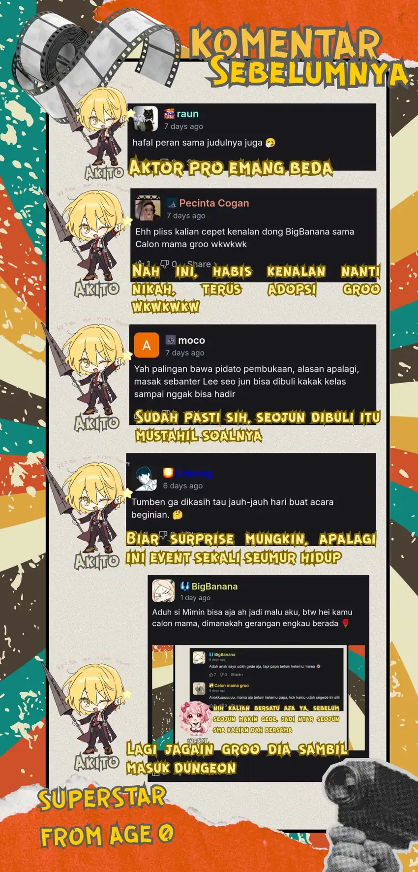 Superstar From Age 0 Chapter 103 - halaman 40