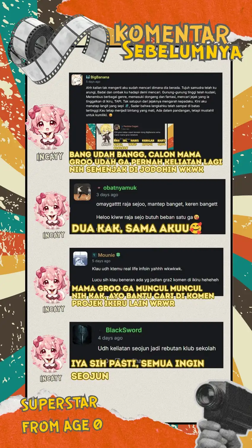 Superstar From Age 0 Chapter 104 - halaman 40