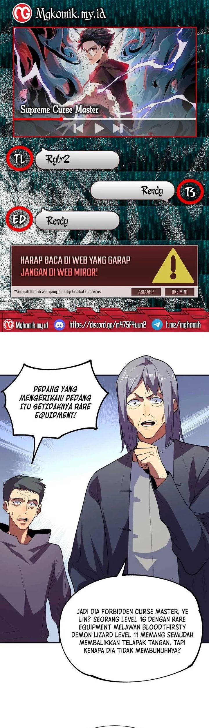 Supreme Curse Master Chapter 13 - halaman 1