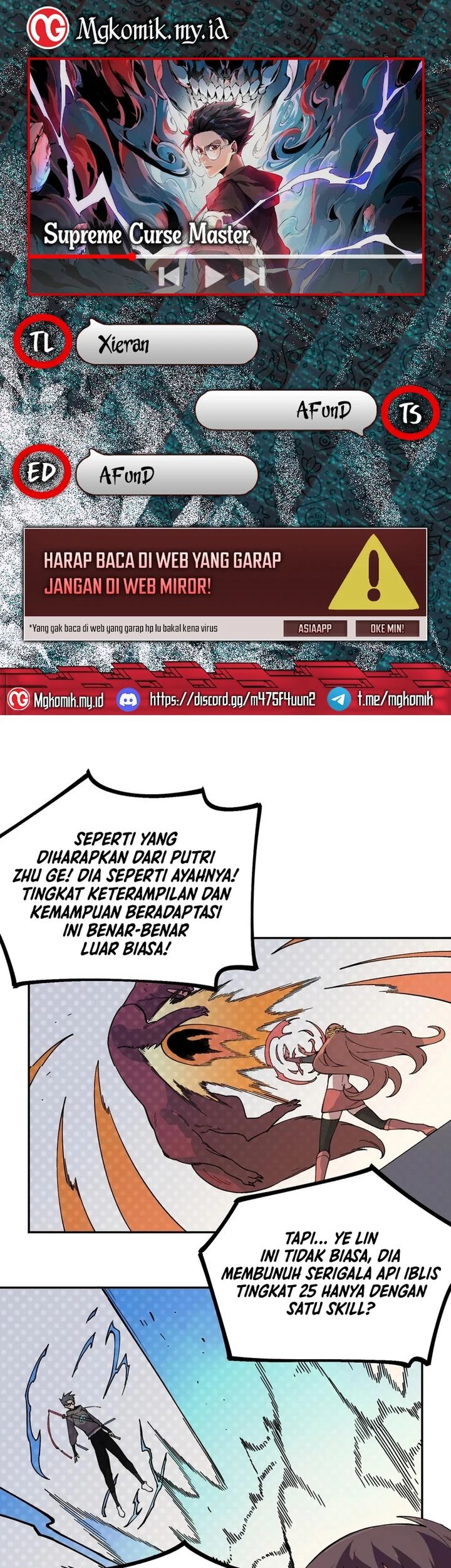 Supreme Curse Master Chapter 16 - halaman 1