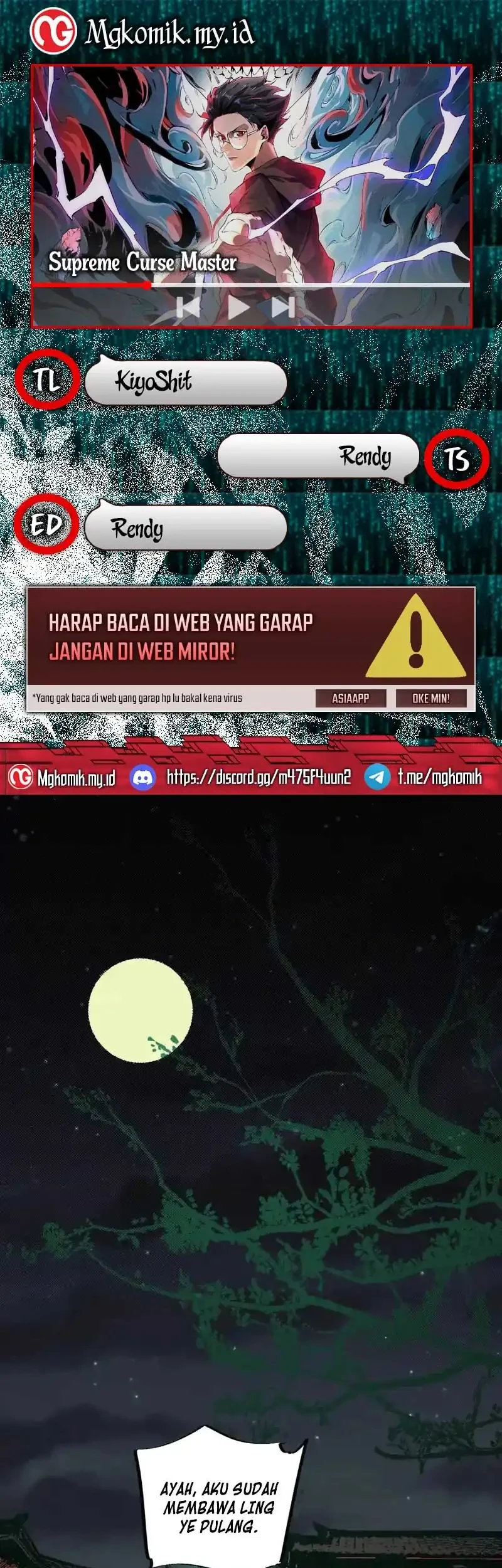 Supreme Curse Master Chapter 34 - halaman 1