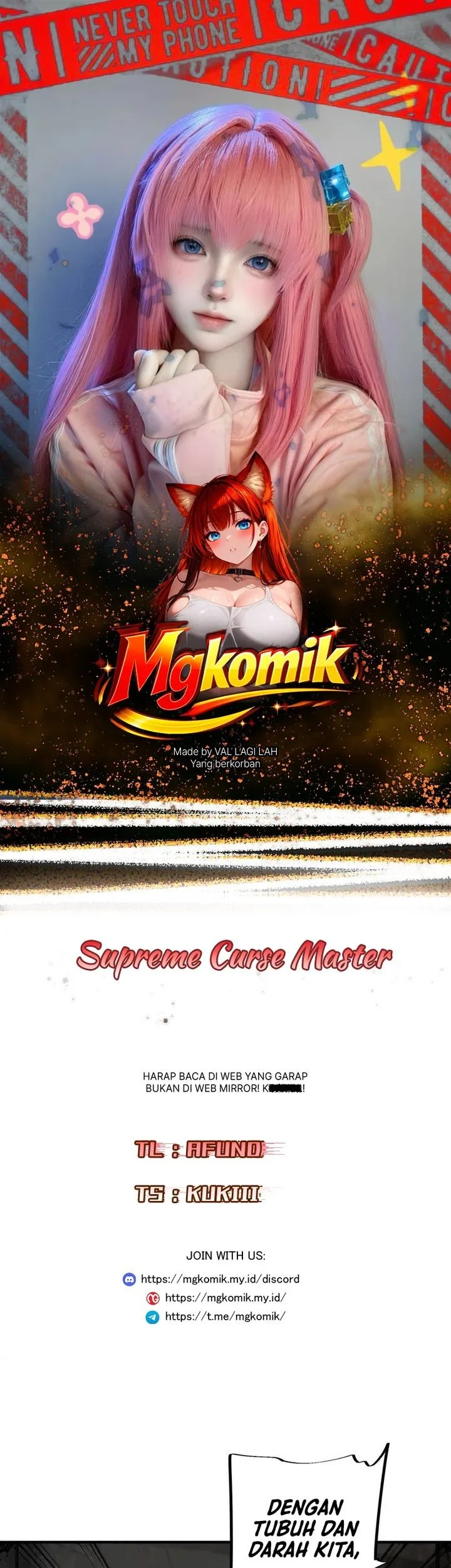Supreme Curse Master Chapter 55 - halaman 1