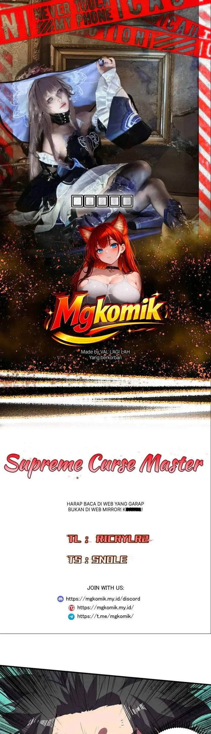 Supreme Curse Master Chapter 71 - halaman 1