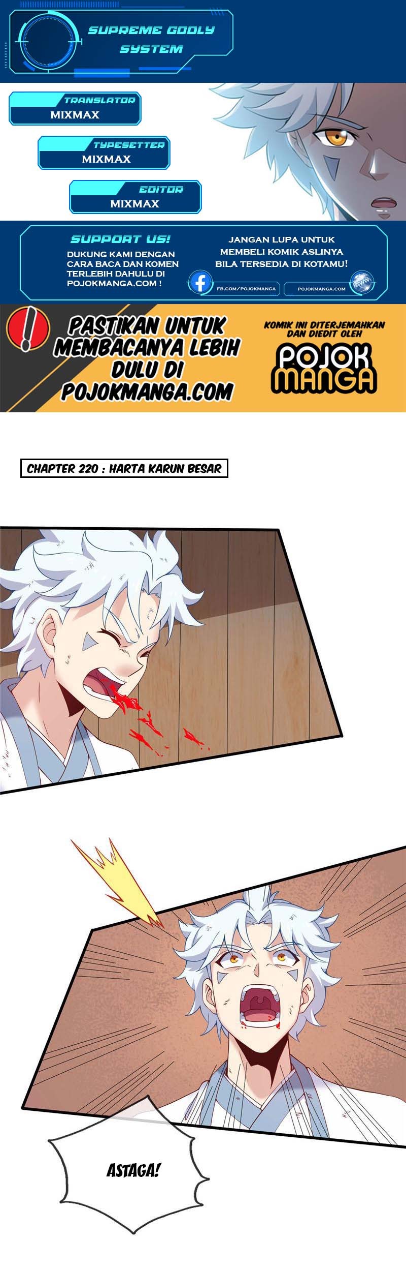 Supreme Godly System Chapter 220 - halaman 1