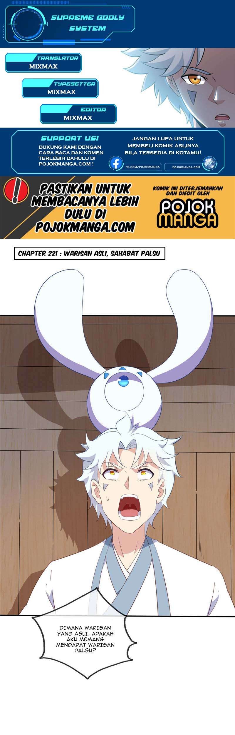 Supreme Godly System Chapter 221 - halaman 1