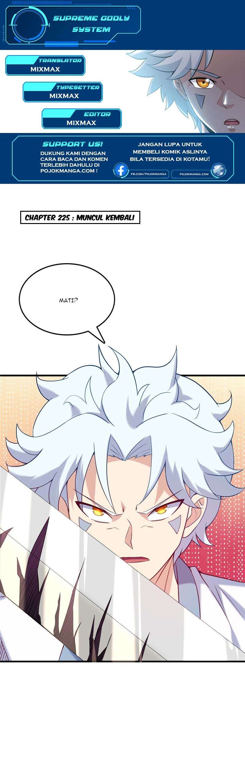 Supreme Godly System Chapter 225 - halaman 1